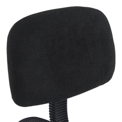 Καρέκλα Ρεσεψιόν Icina Ύφασμα σε Μαύρη Απόχρωση 58x54x102-123