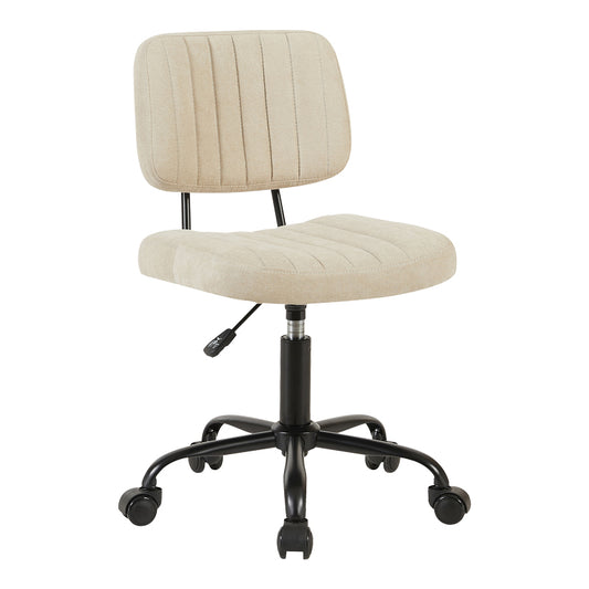 Καρέκλα Γραφείου Warra Ύφασμα Μπεζ 50x52x76-86