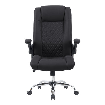 Καρέκλα Γραφείου Διευθυντή Kesla PES Μαύρo 65x65x113-121