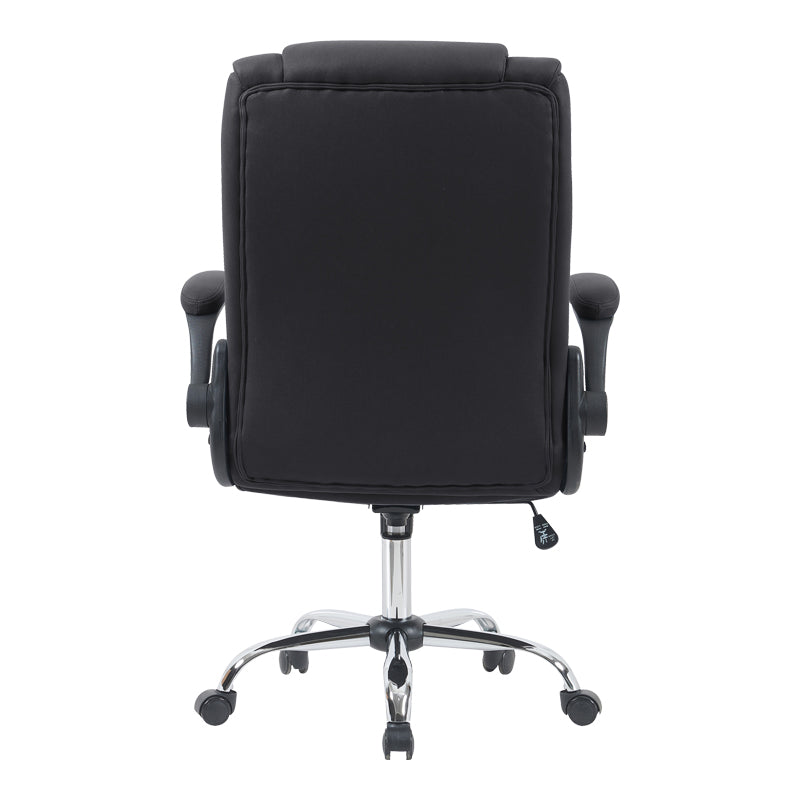 Καρέκλα Γραφείου Διευθυντή Kesla PES Μαύρo 65x65x113-121