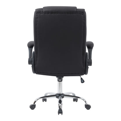 Καρέκλα Γραφείου Διευθυντή Kesla PES Μαύρo 65x65x113-121