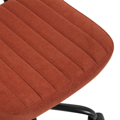 Warra Office Chair Bordeaux Fabric 50x52x76-86
