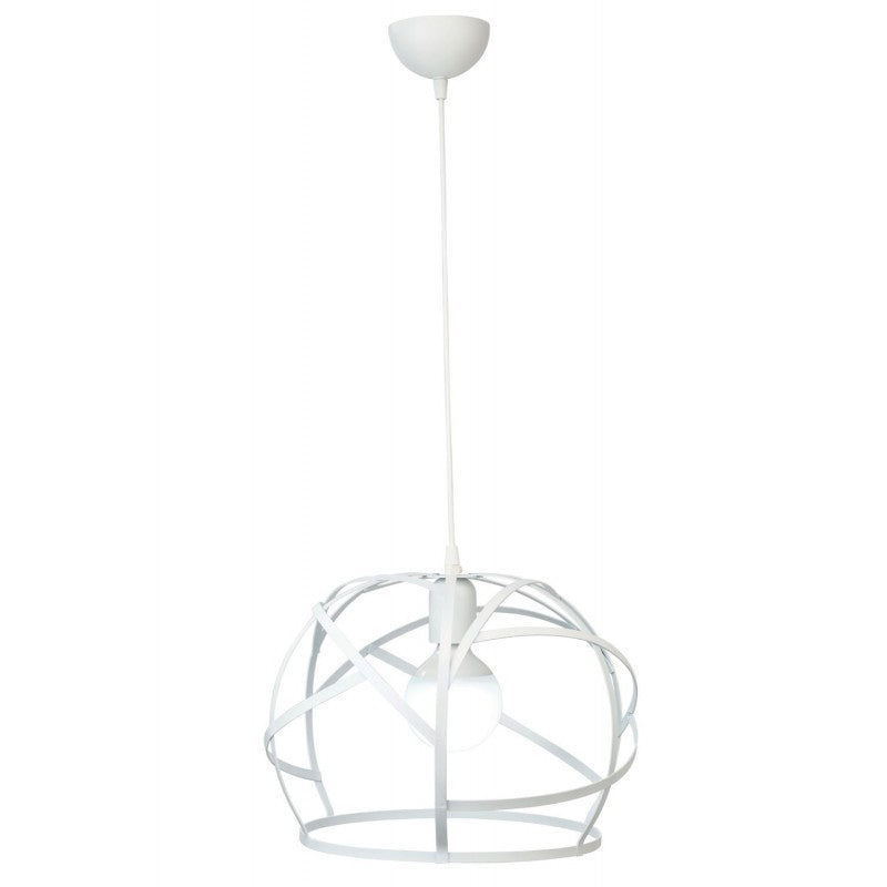 Φωτιστικό Πλέγμα Μέταλλο Λευκό Ε27 Φ35