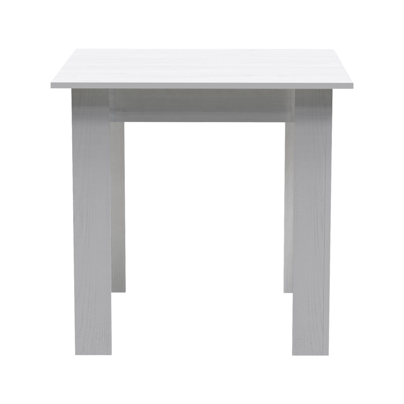 Τραπέζι Manka I σε Λευκή Απόχρωση 80x80x77