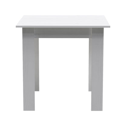 Τραπέζι Manka I σε Λευκή Απόχρωση 80x80x77