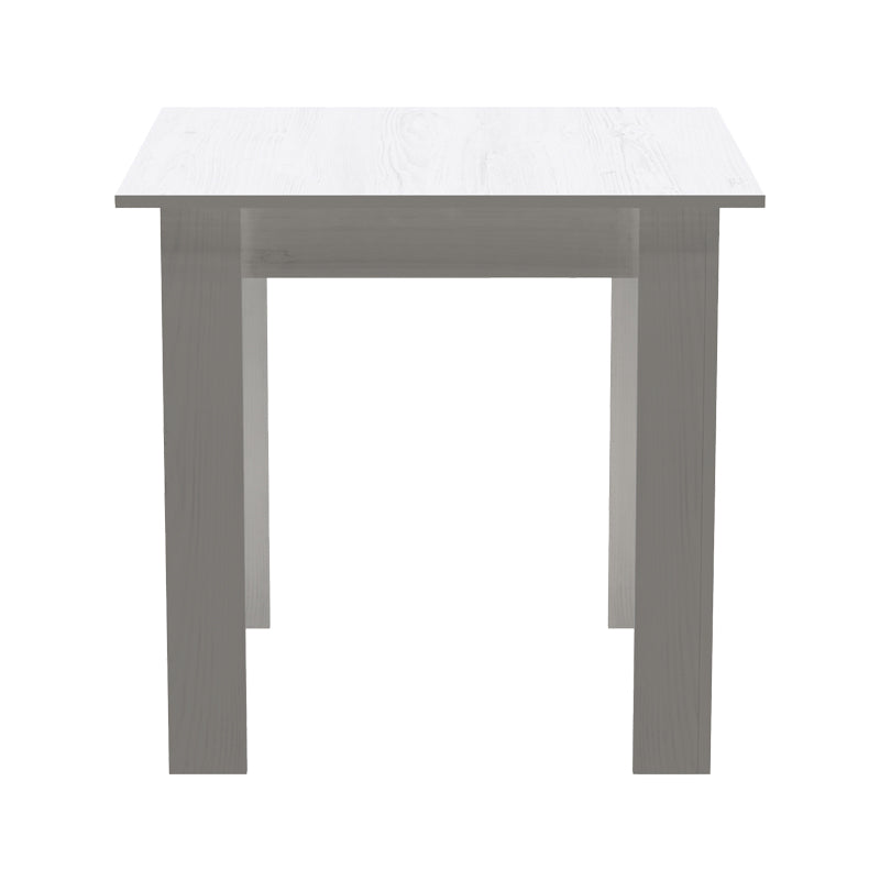 Τραπέζι Manka I σε Λευκή Απόχρωση 80x80x77