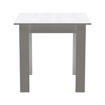 Τραπέζι Manka I σε Λευκή Απόχρωση 80x80x77
