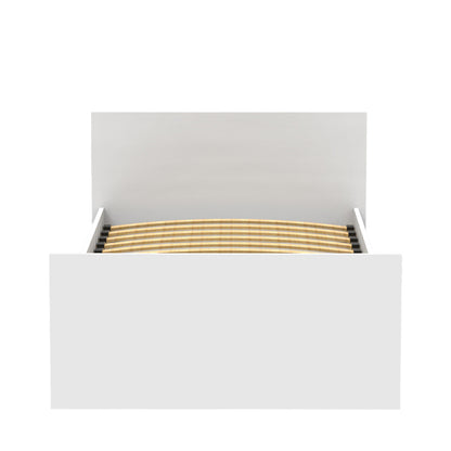 Κρεβάτι Μονό Toscana σε Λευκή Απόχρωση 100x200εκ