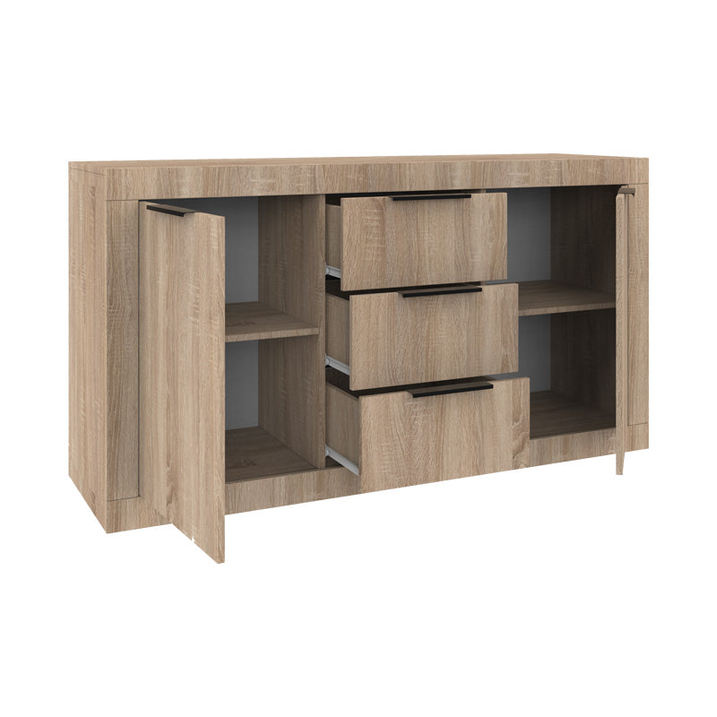 Μπουφές Doha σε Sonoma Απόχρωση 150x45x80.5