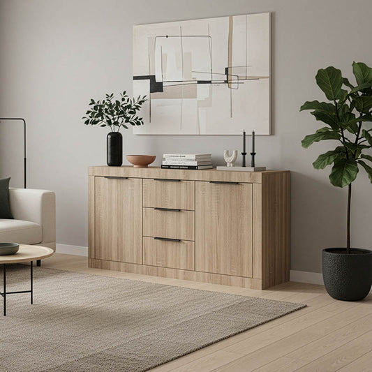 Μπουφές Doha σε Sonoma Απόχρωση 150x45x80.5