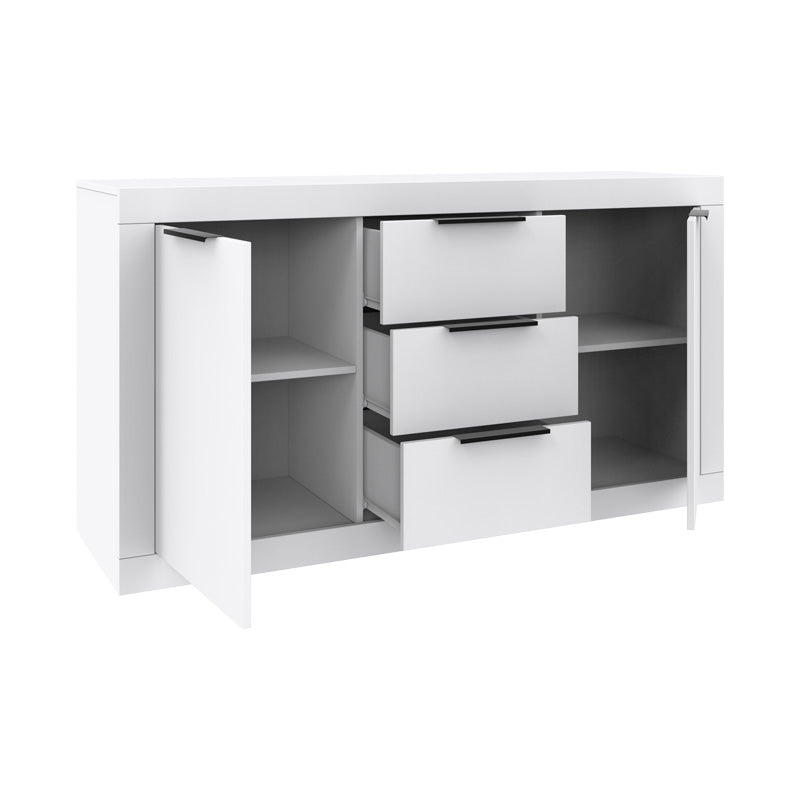 Μπουφές Doha σε Λευκή Απόχρωση 150x45x80.5