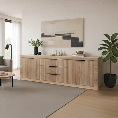 Μπουφές Doha σε Sonoma Απόχρωση 210x45x80.5