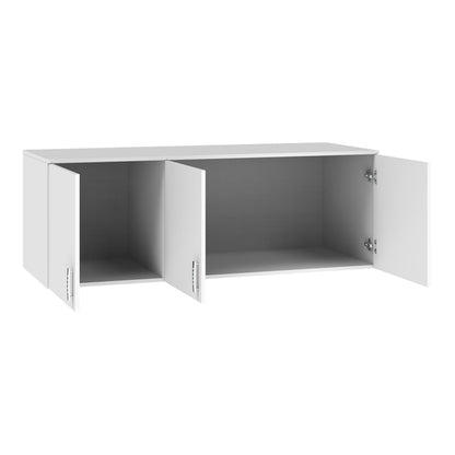 Πατάρι Ντουλάπας Royal Τρίφυλλο Λευκό 150x58x53