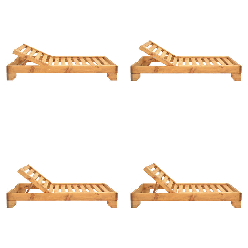 Ξαπλώστρα Zalka L1 σε Φυσική Απόχρωση 66x197x28