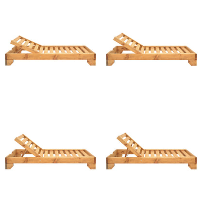 Ξαπλώστρα Zalka L1 σε Φυσική Απόχρωση 66x197x28