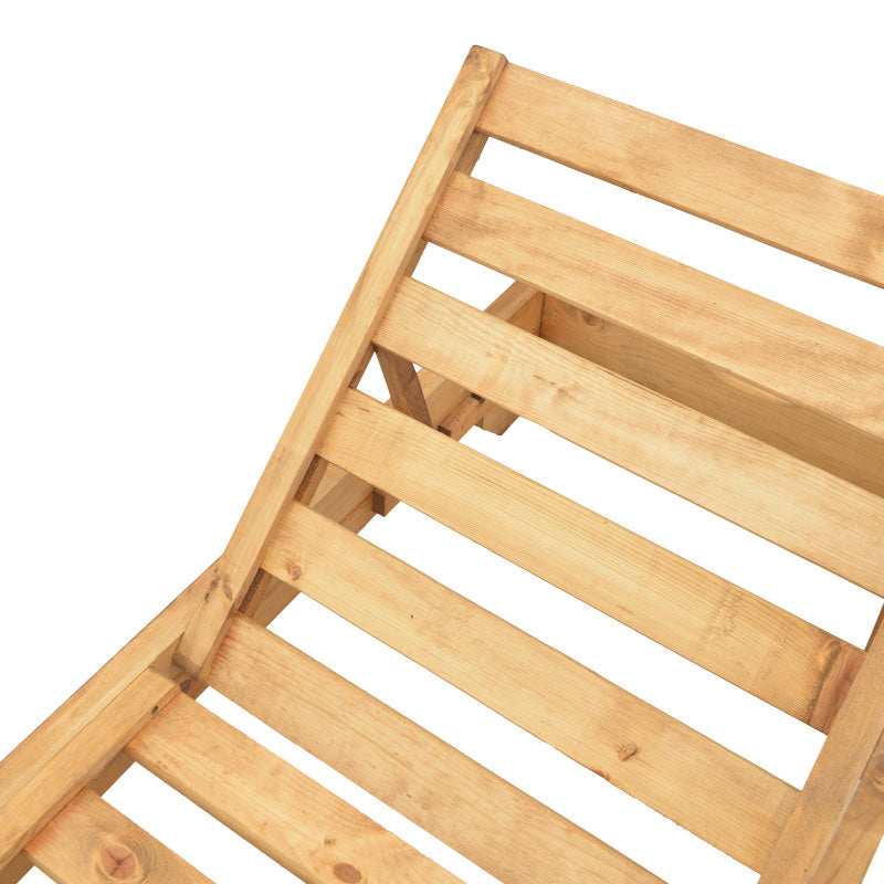 Ξαπλώστρα Zalka L1 σε Φυσική Απόχρωση 66x197x28