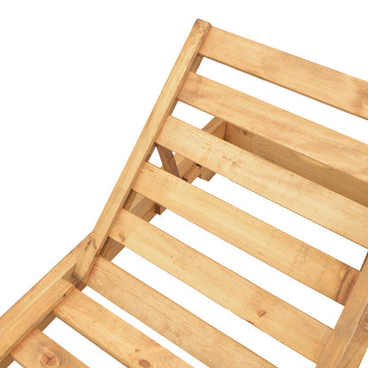 Ξαπλώστρα Zalka L1 σε Φυσική Απόχρωση 66x197x28