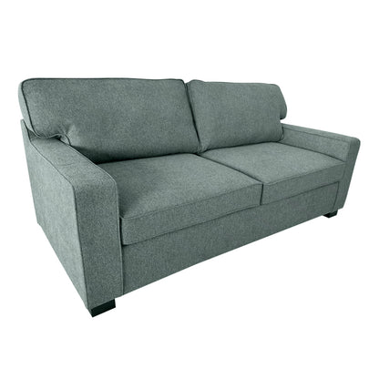 Καναπές-Κρεβάτι Διθέσιος Polaris Ύφασμα σε Φυστικί Απόχρωση 181x91x83