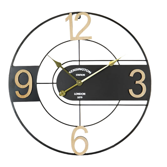 ΡΟΛΟΙ ΤΟΙΧΟΥ ΜΕΤΑΛΛΙΚΟ ΜΑΥΡΟ-ΧΡΥΣΟ 60x4.5x60