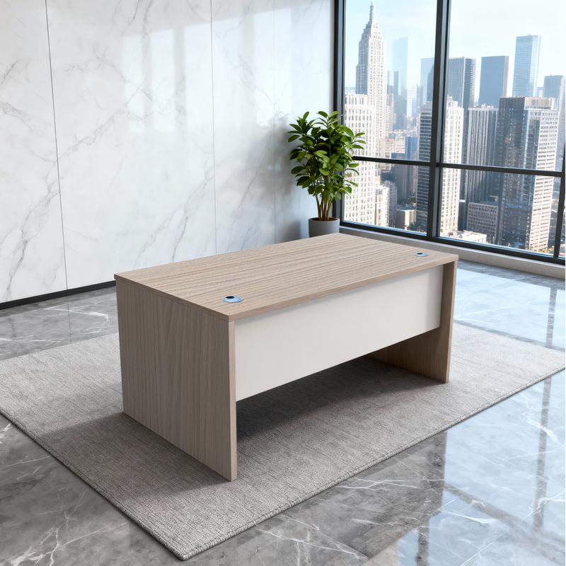 Office Desk Armadi Sonoma-White 150x75x75