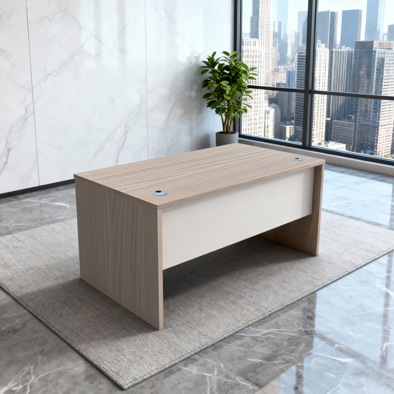 Armadi Sonoma-White Office Desk 180x75x75