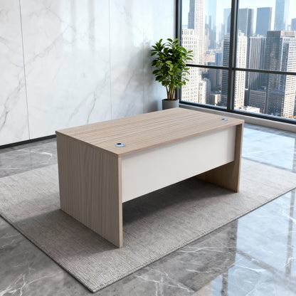 Armadi Sonoma-White Office Desk 180x75x75