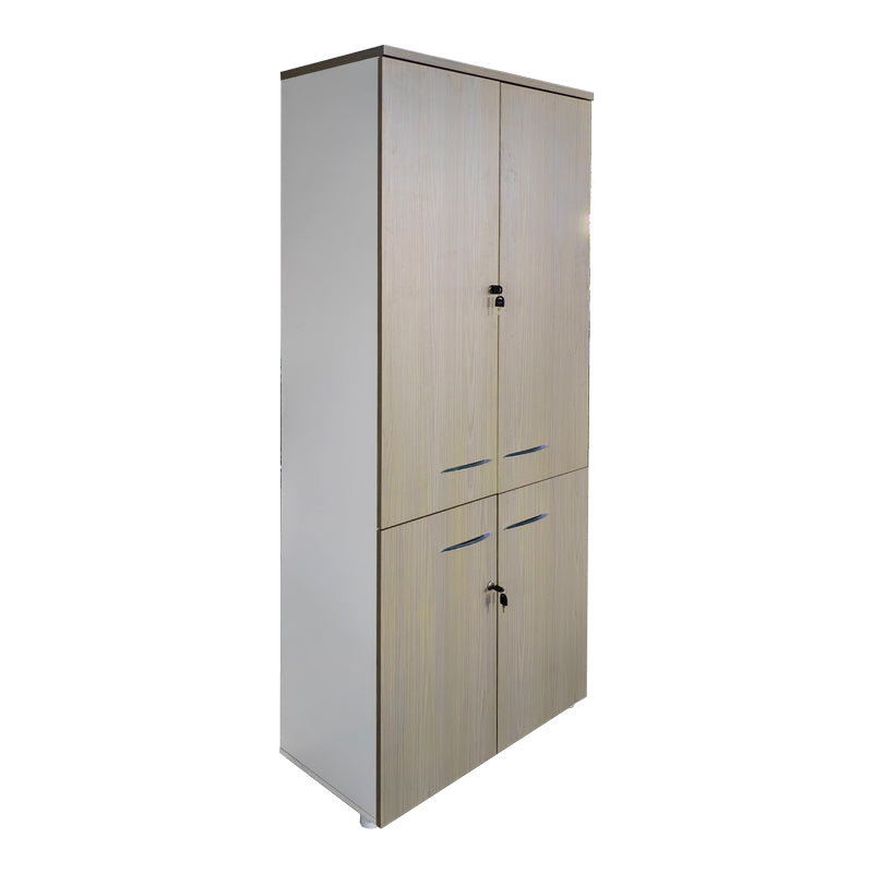 Office Wardrobe Armadi Sonoma-White 80x40x200
