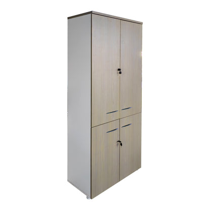 Office Wardrobe Armadi Sonoma-White 80x40x200