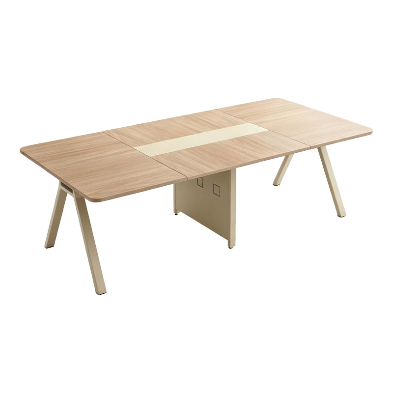 Τραπέζι Συνεδριάσεων Azari σε Oak-Μπεζ Απόχρωση 200x120x75
