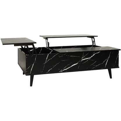 Sterling Black Coffee Table 121x69x40
