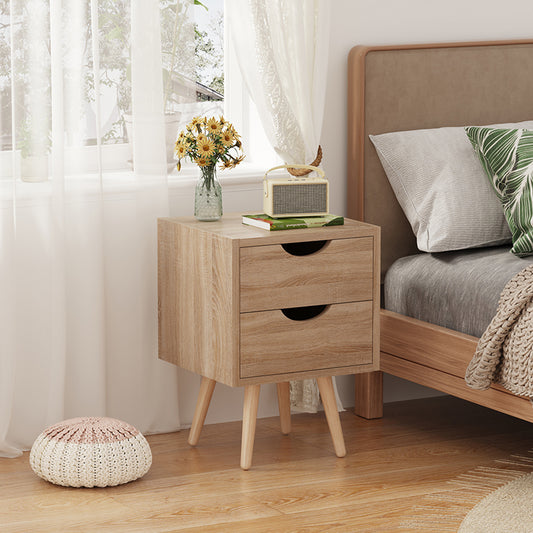 Κομοδίνο Selma σε Φυσική Απόχρωση 29.7x29.7x45