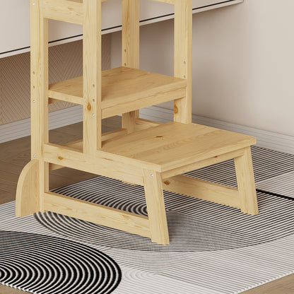 Παιδικός Πύργος Εκμάθησης Chiquel τ.Montessori Ξύλο σε Φυσική Απόχρωση 45.7x51x90