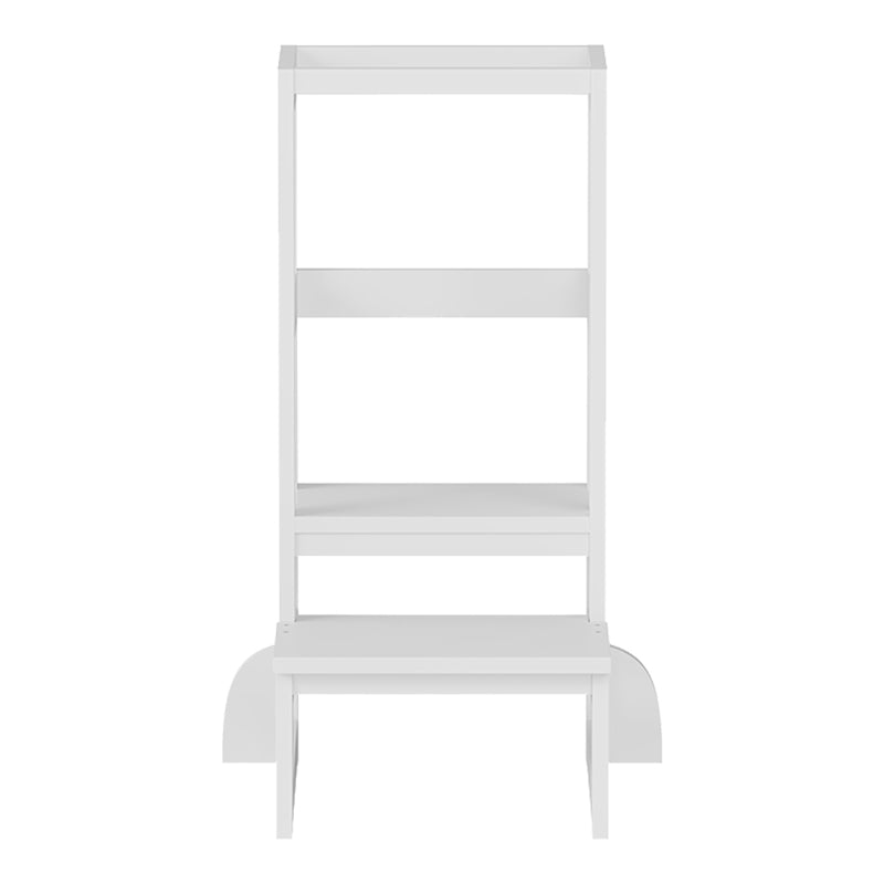 Παιδικός Πύργος Εκμάθησης Chiquel τ.Montessori Ξύλο σε Λευκή Απόχρωση 45.7x51x90