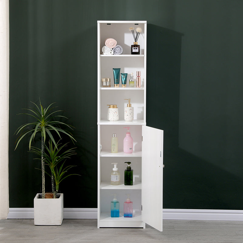 Column Cabinet Desilia MDF White 37x30x160