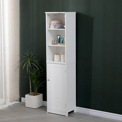 Column Cabinet Desilia MDF White 37x30x160