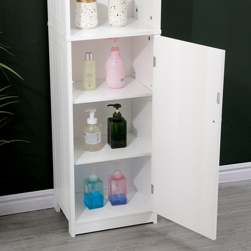 Column Cabinet Desilia MDF White 37x30x160