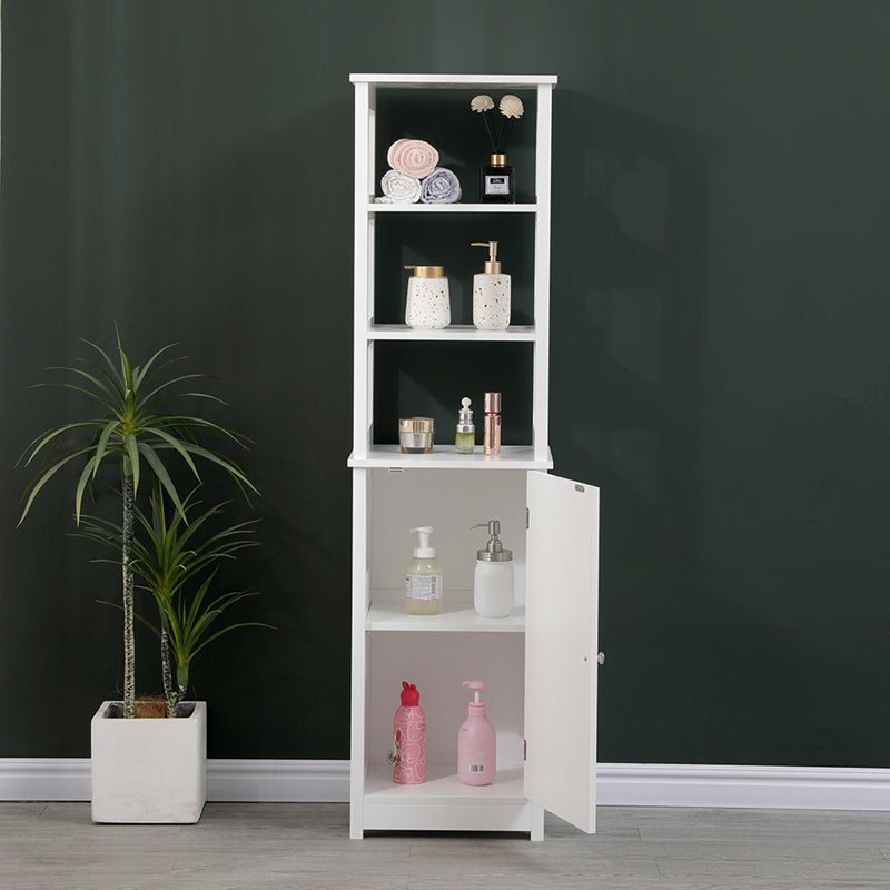 Tall Cabinet Larben MDF White 40x33x150