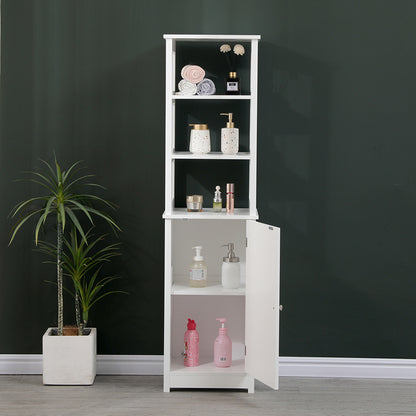 Tall Cabinet Larben MDF White 40x33x150