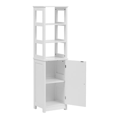 Tall Cabinet Larben MDF White 40x33x150