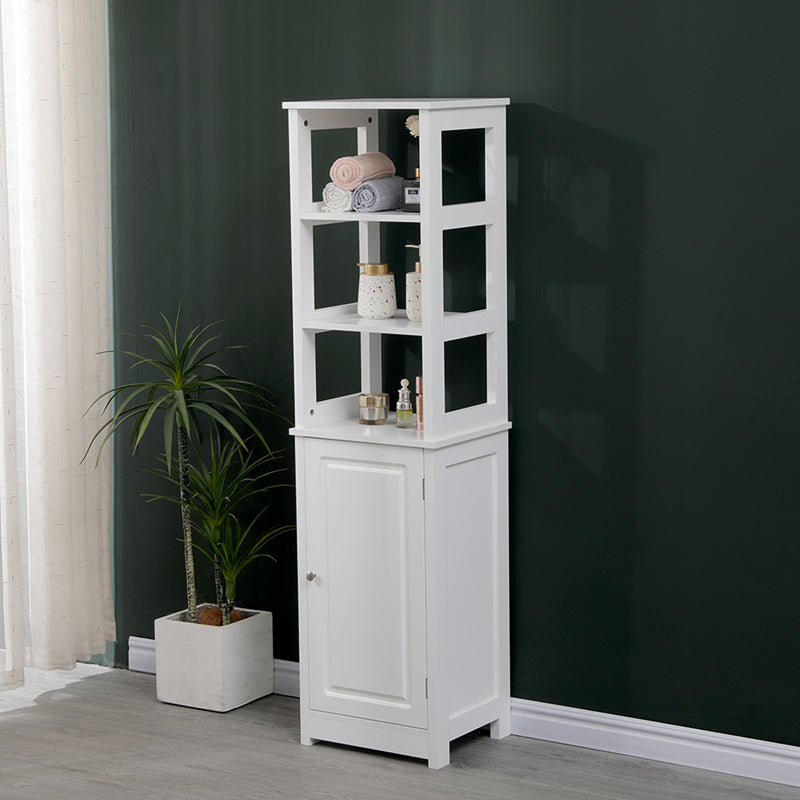 Tall Cabinet Larben MDF White 40x33x150