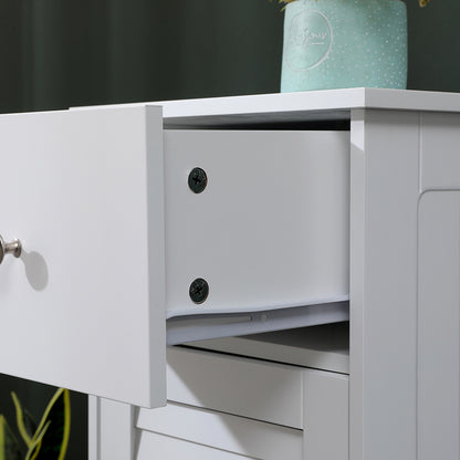 Chesy Tall Cabinet White MDF 32x30x87