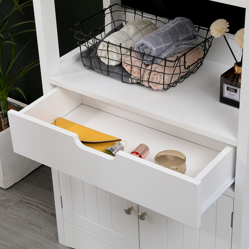 Column Cabinet Sejo MDF White 60x32.5x154