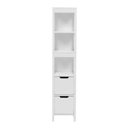 Kelby White MDF Column Cabinet 30x30x144