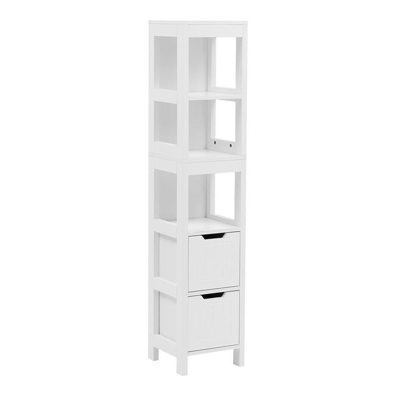 Kelby White MDF Column Cabinet 30x30x144