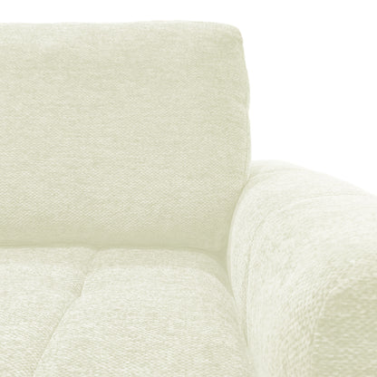 Γωνιακός Αναστρέψιμος Καναπές-Κρεβάτι Vivad Ύφασμα σε Μπεζ Απόχρωση 275x164x91