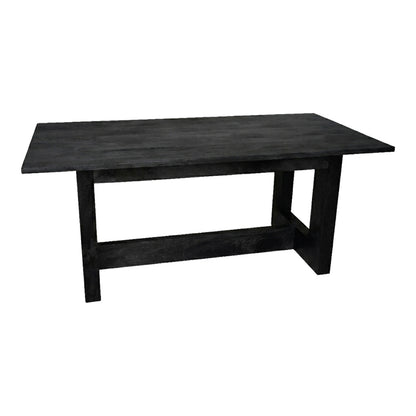Table Senza Black Mango Wood 180x90x76