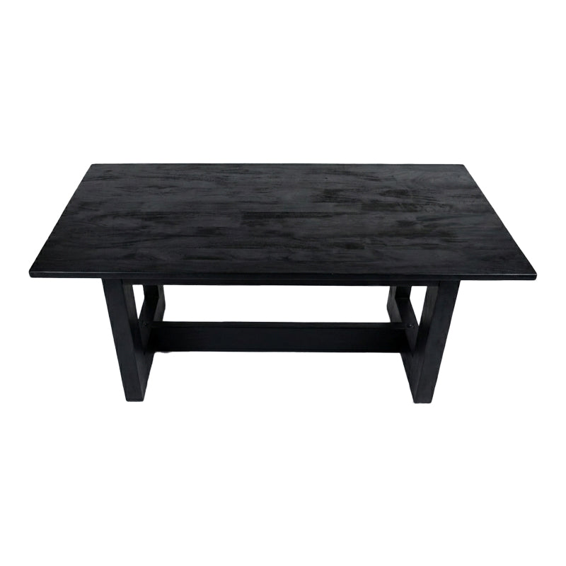 Table Senza Black Mango Wood 180x90x76