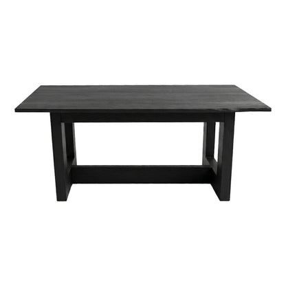 Table Senza Black Mango Wood 180x90x76
