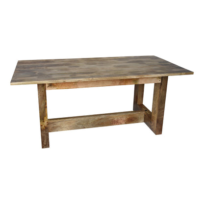 Senza Mango Wood Table in Natural Finish 180x90x76