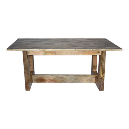 Senza Mango Wood Table in Natural Finish 180x90x76